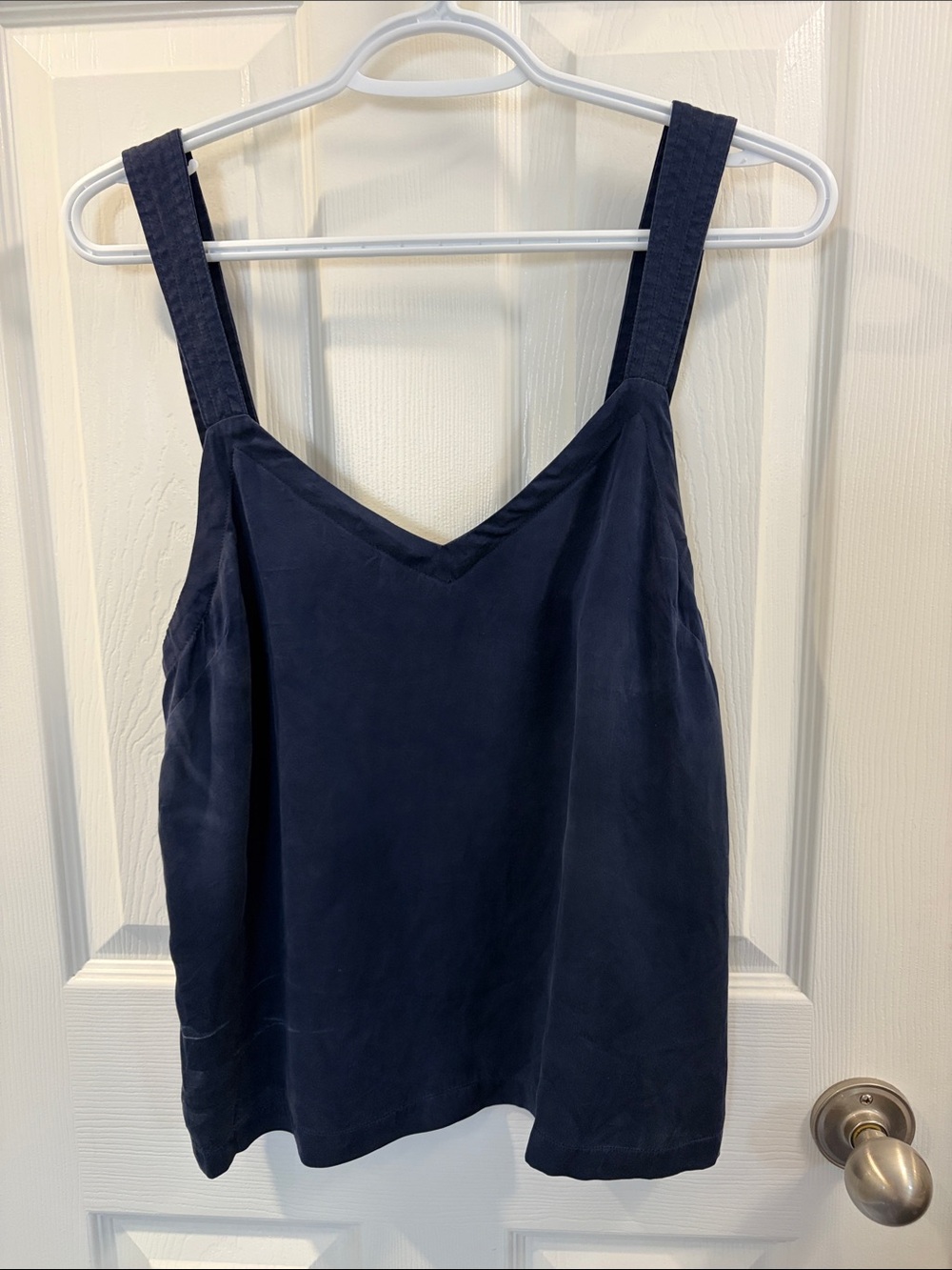 Floreat Navy V-Neck Wide-Strap Camisole
